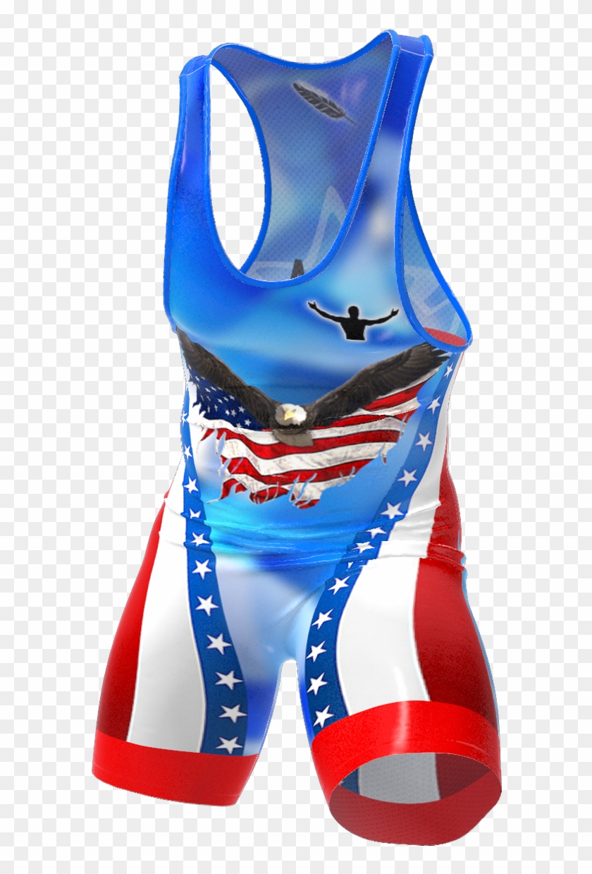 The Lightest Singlet In The World - Wrestling Singlet Clipart