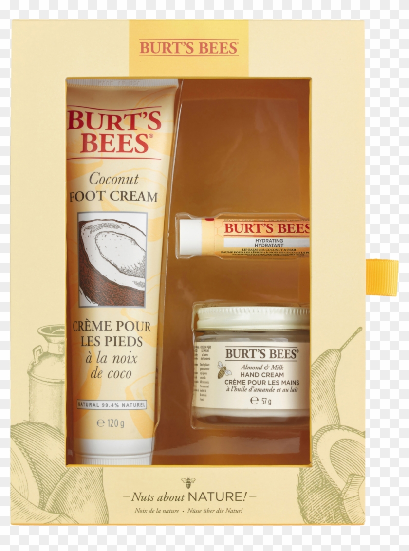 Burt's Bees Nuts About Nature Gift Set - Novel Clipart #3885248