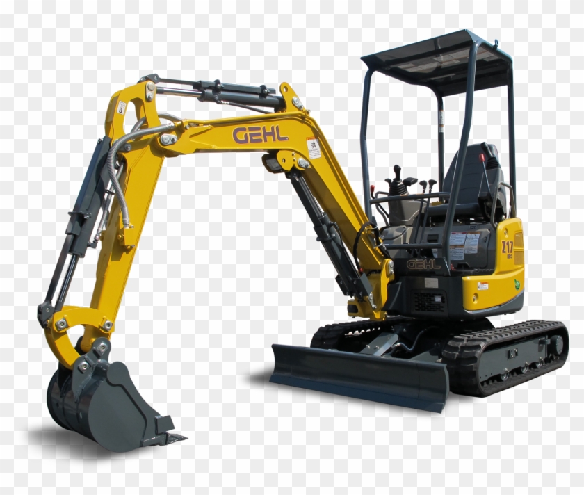 Excavator Png - Compact Excavator Clipart