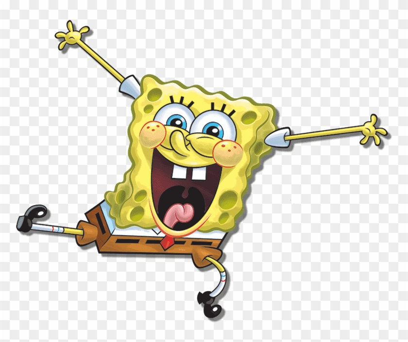 Imagination Stage - Spongebob White Clipart