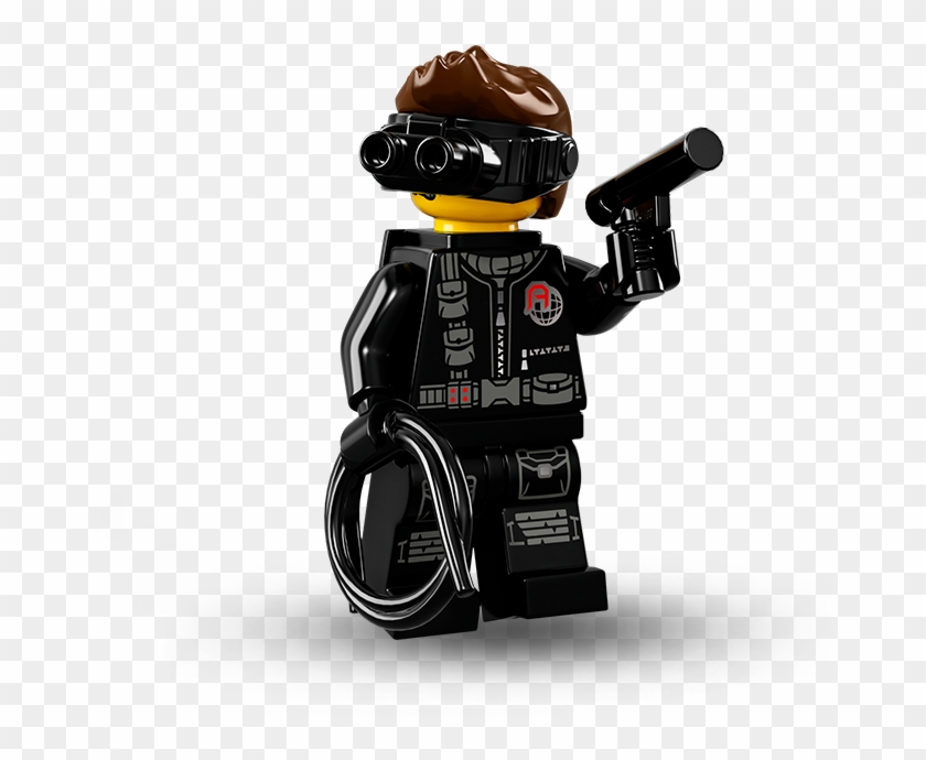 Lego Minifigures Series 16 Spy Clipart
