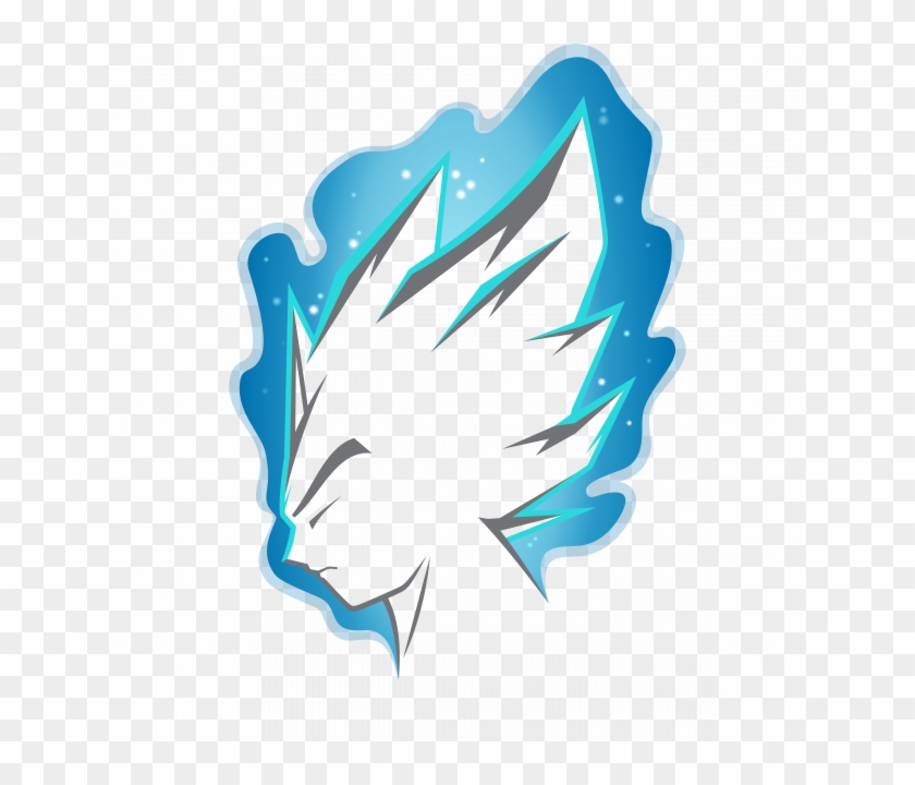 Camiseta Vegeta Super Saiyan Blue - Illustration Clipart