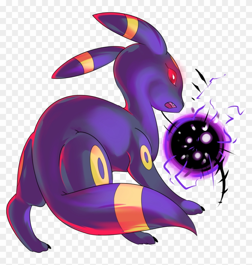 Umbreon - Cartoon Clipart