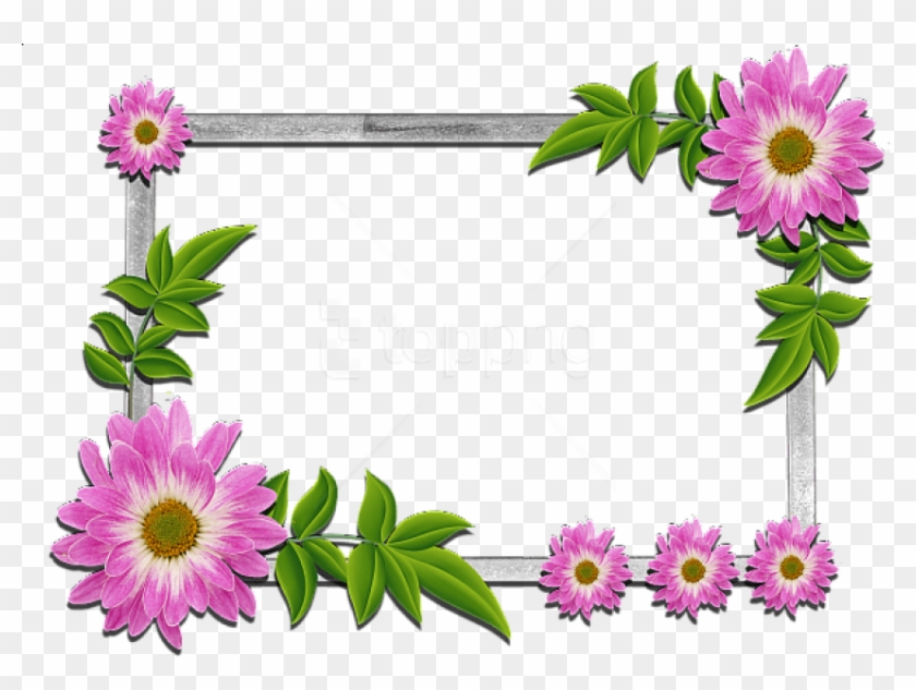 Free Png Flowers Frame Png Images Transparent - Beautiful Frames For Photos Free Download Clipart #3886161