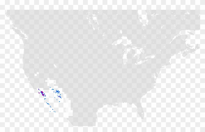 Base Map Where Plant Found - Puerto Rico To New York Map Clipart