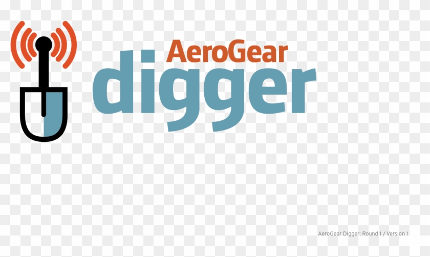 Aerogear Digger Logo V - Graphic Design Clipart #3886825