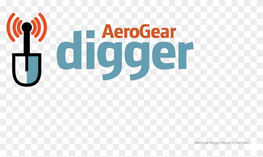 Aerogear Digger Logo V - Graphic Design Clipart