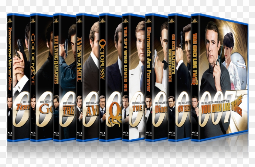 9coversjamesbond - Blu Ray 007 Collection Clipart #3886827