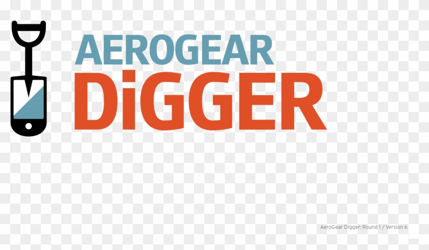 Aerogear Digger Logo V - Decal Clipart