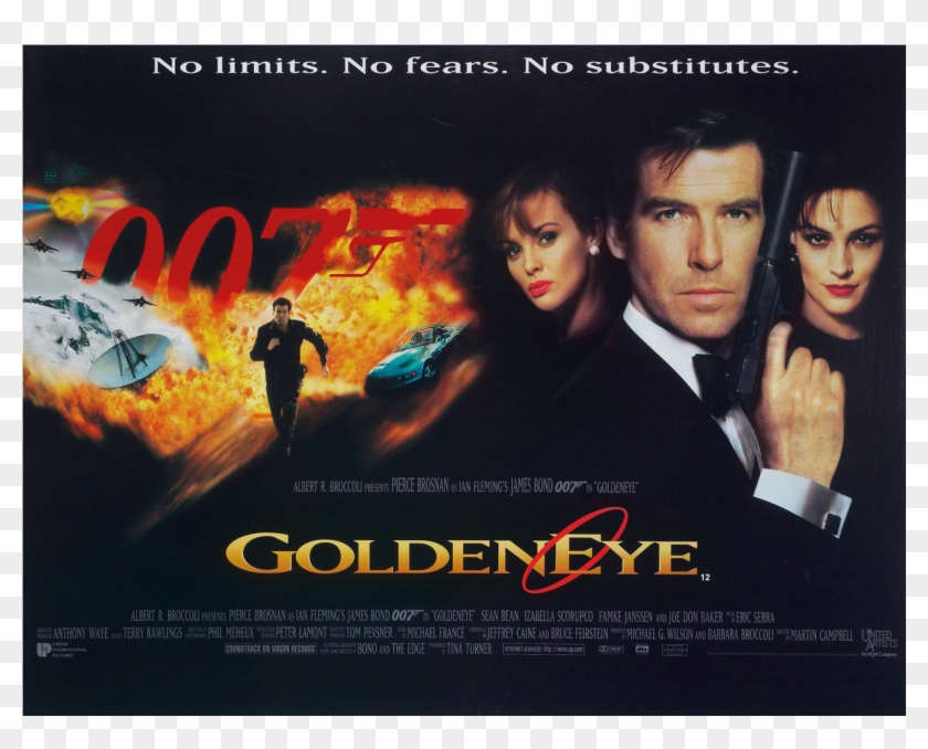 Truthfulnerd - James Bond Goldeneye Poster Clipart