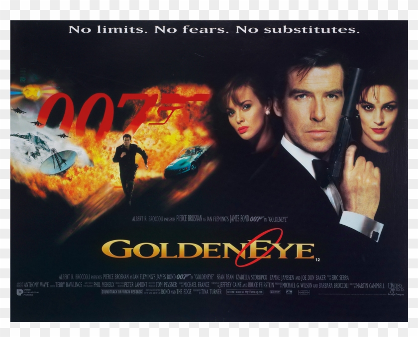Truthfulnerd - James Bond Goldeneye Poster Clipart #3887153