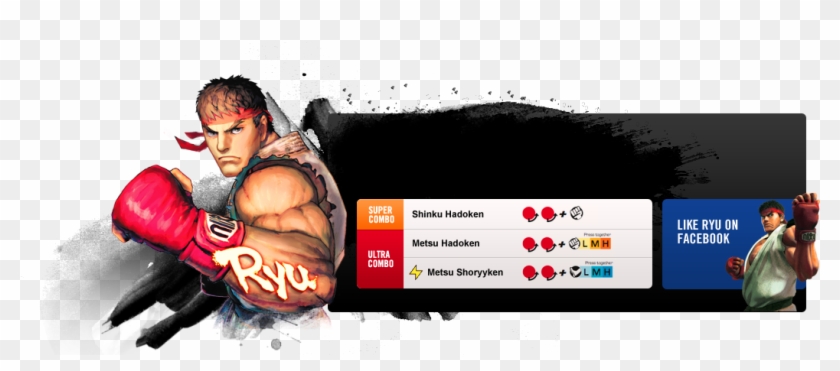 A Solitary Street Fighter Who Devotes Himself To His - Street Fighter 4 Clipart