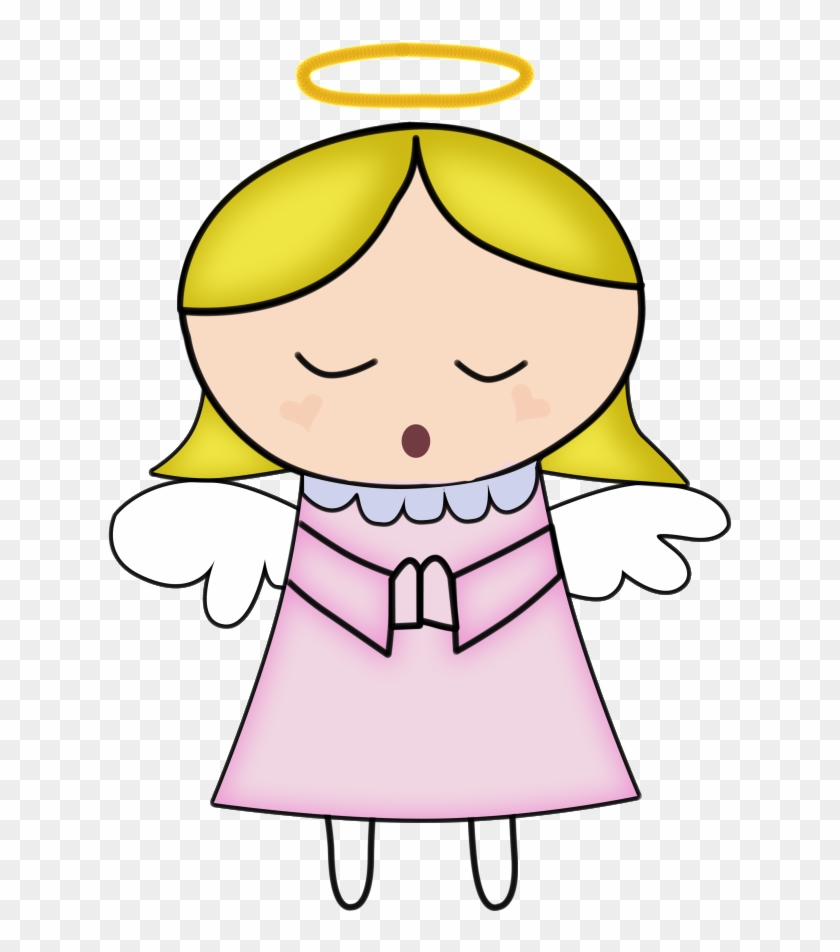 Caricatura De Un Angel Clipart