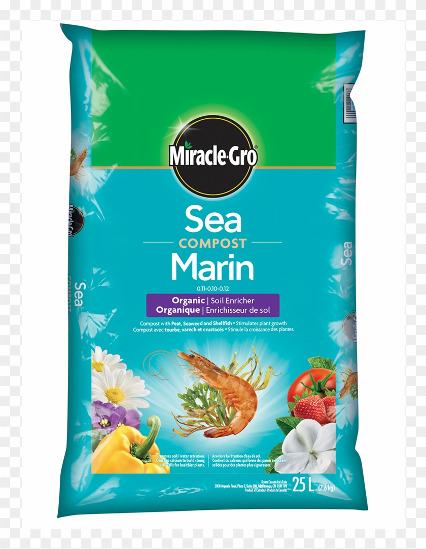 Sea Compost - Miracle Grow Fertilizer Clipart #3887673