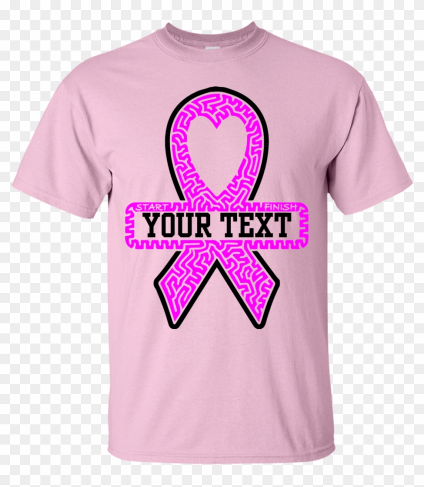 Breast Cancer Pink Ribbon T-shirt - Work At Fedex Shirts Clipart #3887812