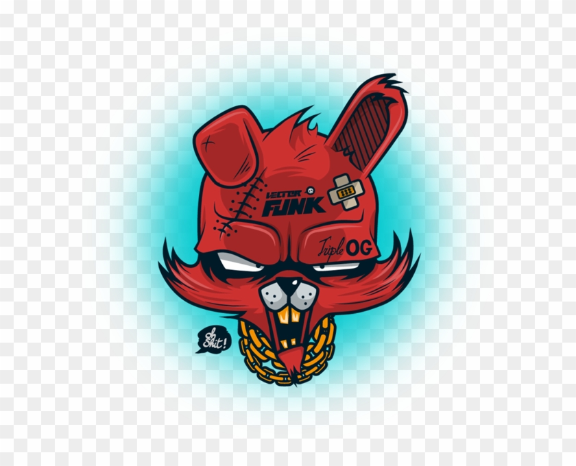 Beast X Beast Graffiti Characters, Vector Characters, - Graffiti Character Vector Clipart