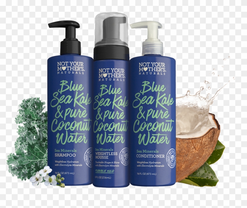 Blue Sea Kale & Pure Coconut Water - Not Your Mother's Naturals Clipart
