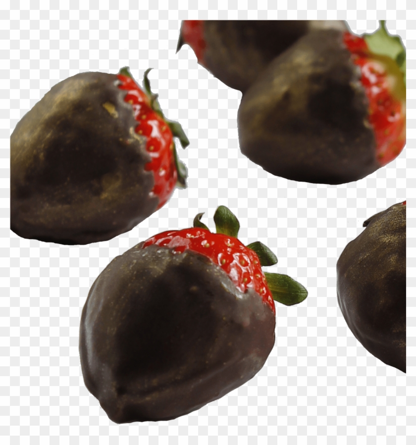 Chocolate Dipped Strawberries - Chocolate Covered Strawberries Free Png Clipart #3888658