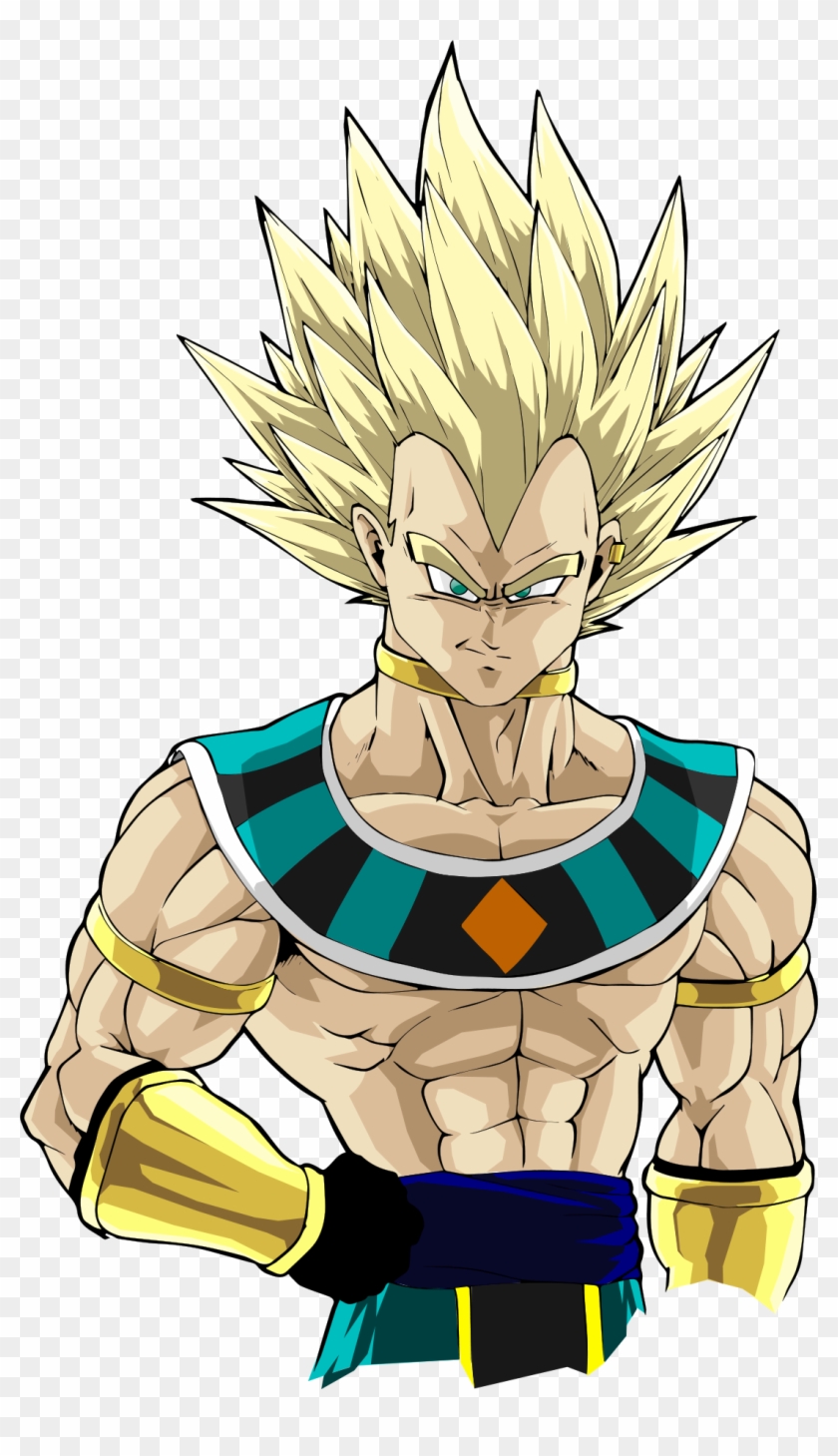 Super Saiyan Vegeta - Dragon Ball Clipart