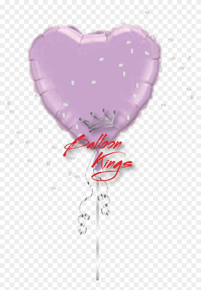 Pearl Lavender Heart - Happy Clipart #3888696