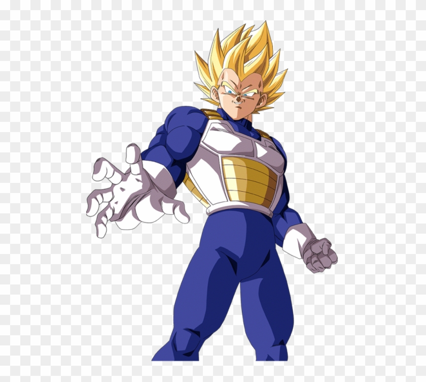 Super Saiyan Vegeta Dokkan Art - Dokkan Ssj Vegeta Png Clipart