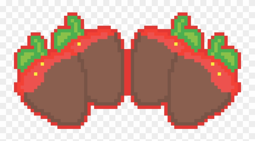 Some Chocolate Dipped Strawberries - Illustration Clipart