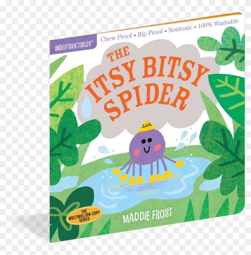 Indestructibles: The Itsy Bitsy Spider Clipart #3889248