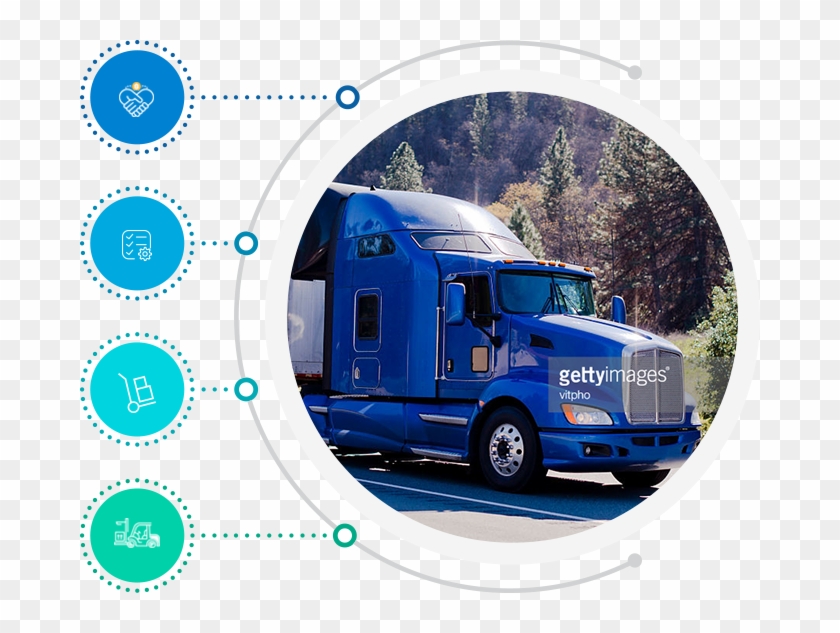 Infograph - Trailer Moderno Clipart #3889320