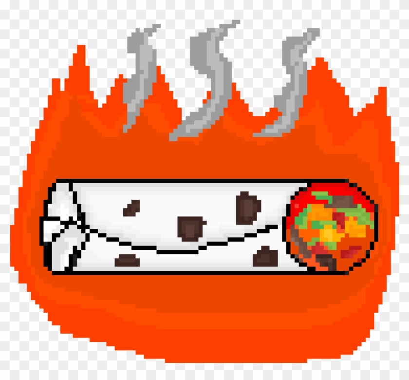 Super Spicy Burrito - Cible Clipart