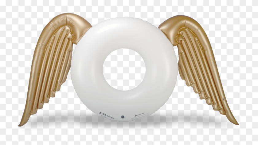 Angel Wings Round Pool Float By Mimosa Inc - Inflatable Angel Wings Clipart #3889694