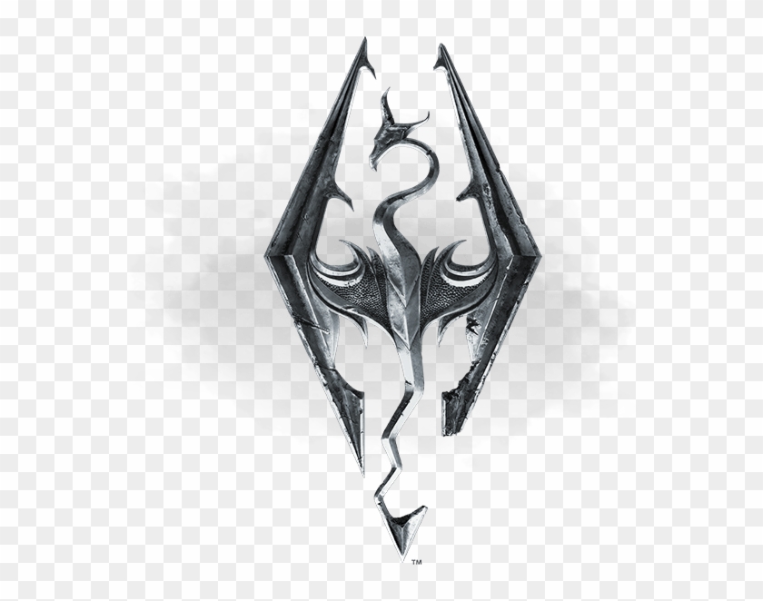 Digital Edition - Elder Scrolls Skyrim Logo Clipart #3889942