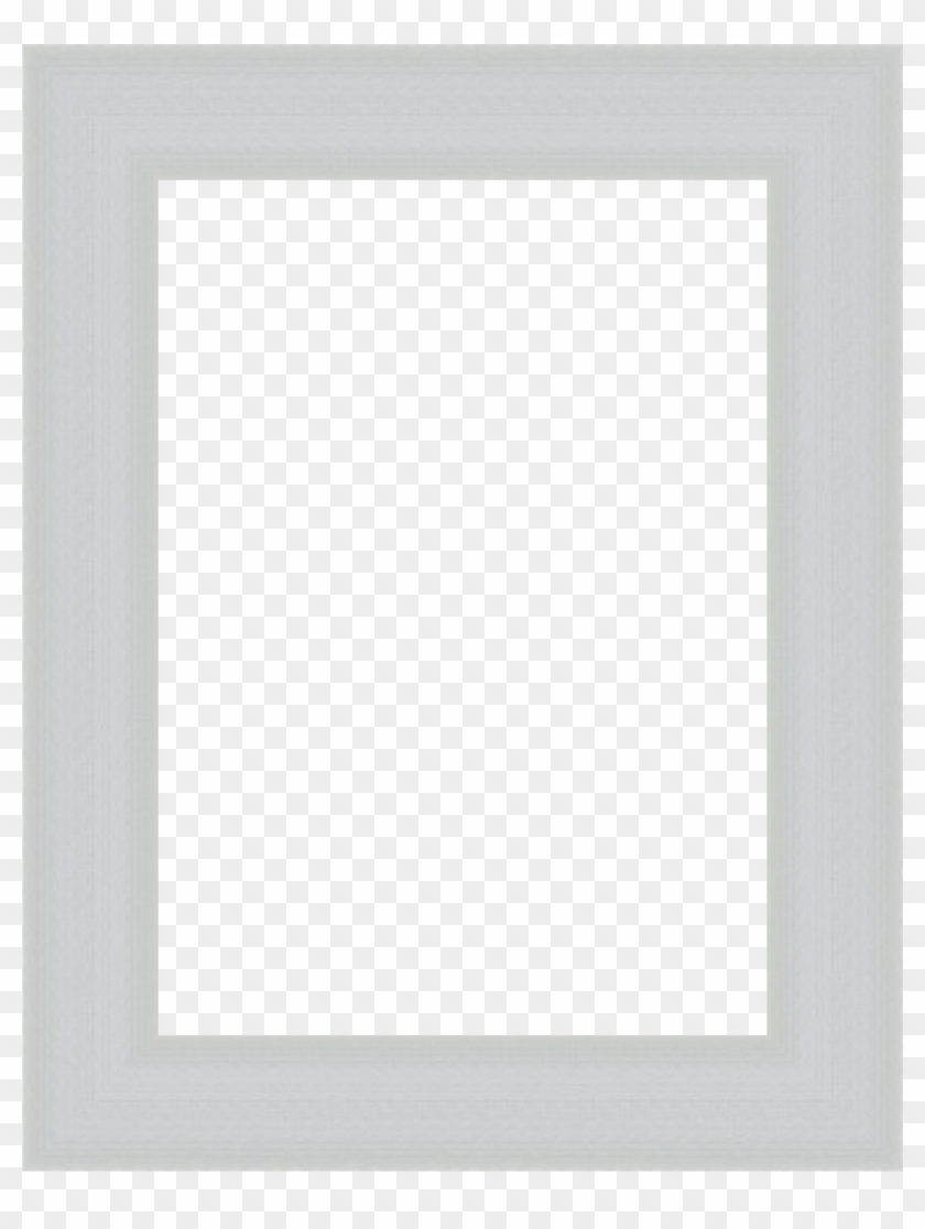Boxed Flat Silver - Picture Frame Clipart