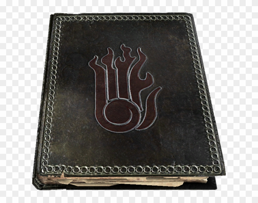 Skyrim Destruction Spell Tome 87272 - Leather Clipart