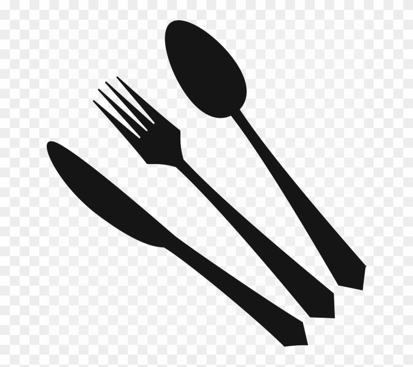 Black Fork Png Download Image - Garfo E Faca Vetor Clipart