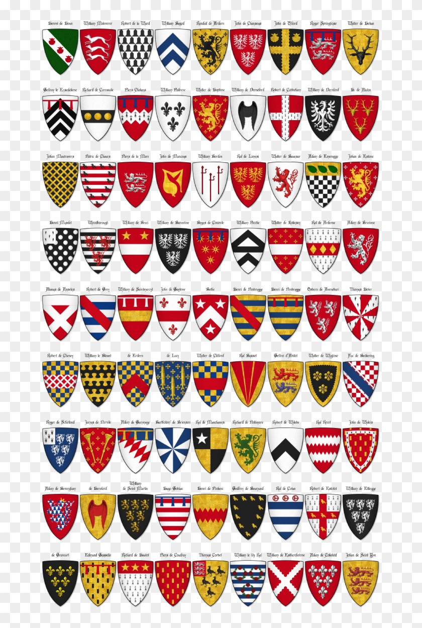 Wikimedia Commons English Coat Of Arms, Medieval Banner, - Medieval Heraldry Clipart