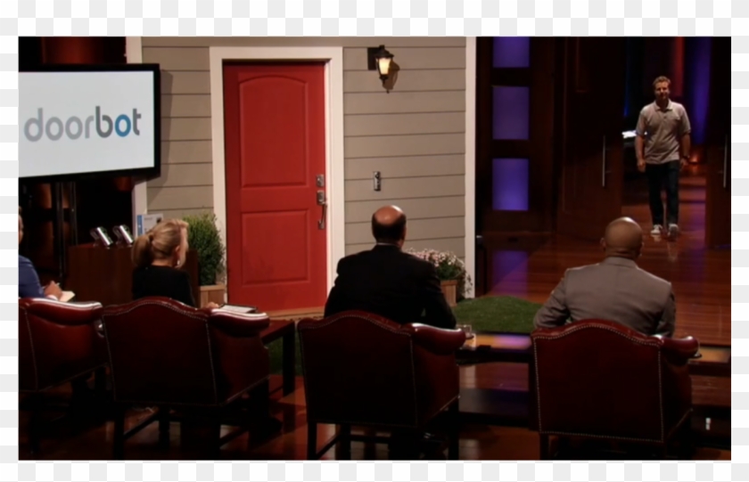 Vcs Give "shark Tank" Participant Doorbot $1m For Doorbell - Table Clipart #3891259