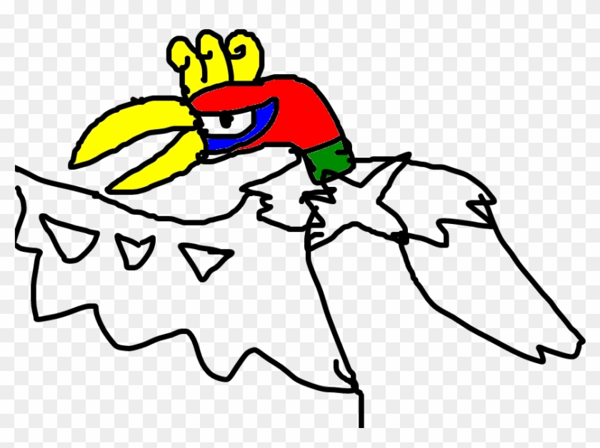 Ho-oh - Cartoon Clipart #3891478