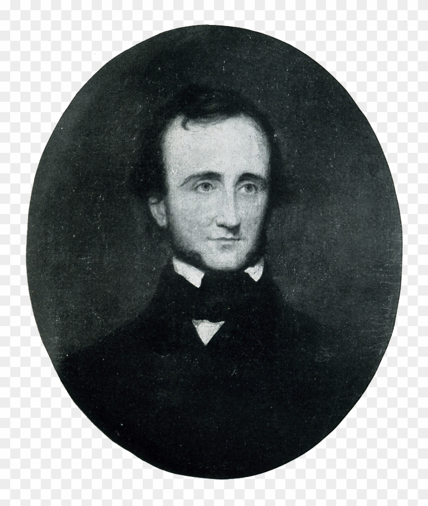 File - Eapoeportrait-osgood - Edgar Allan Poe Osgood Clipart