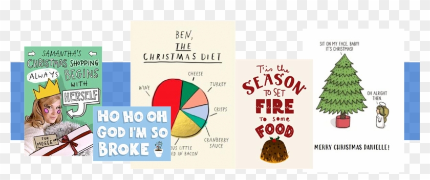 Funny Christmas Cards Png Images - Funny Things To Write In Christmas Cards Clipart