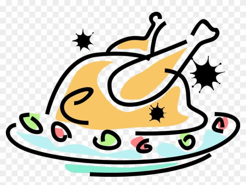 Dinner Vector Roast Clipart #3892073
