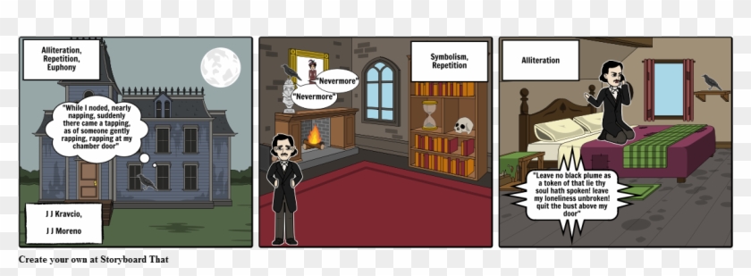 Edgar Allan Poe - Comics Clipart