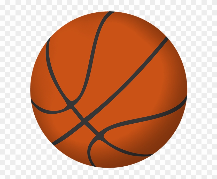 Basketball Sport Circle Round Drowning Cartoon - Баскетбольный Мяч Вектор Png Clipart