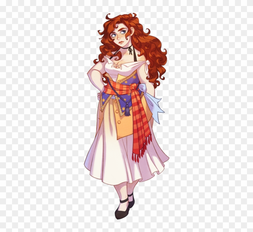 Is It Supposed To Hint At A Bra Like Thing Or An Under - Portia From The Arcana Clipart #3893130