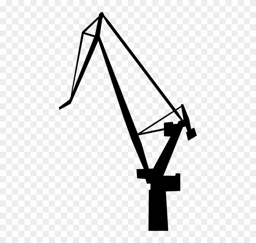 Crane Silhouette Png Clipart