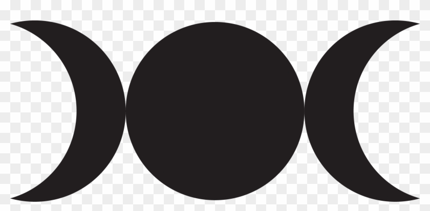 Crescent Vector Celtic Moon - Triple Moon Clipart