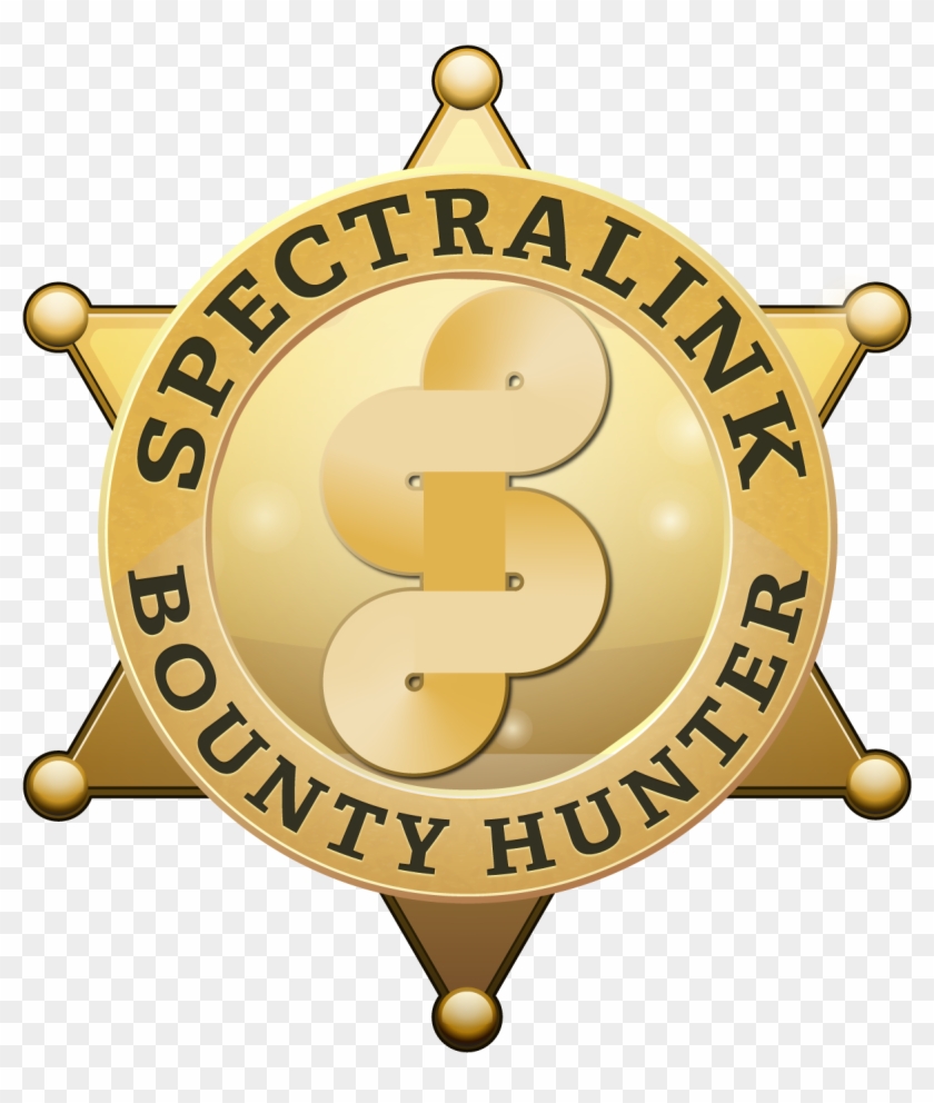 Spectralink Bounty Hunter Incentive - Emblem Clipart #3893844