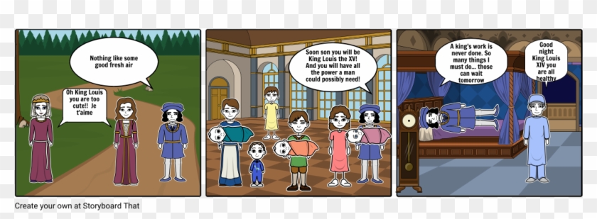 A Day In The Life Of King Louis Xiv Part - Cartoon Clipart