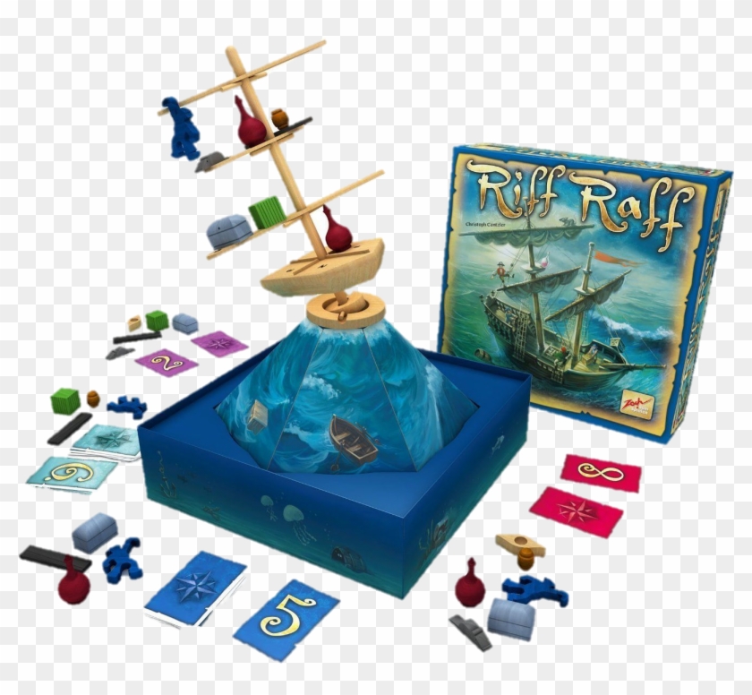 Juego De Mesa Riff Raff - Riff Raff Game Clipart