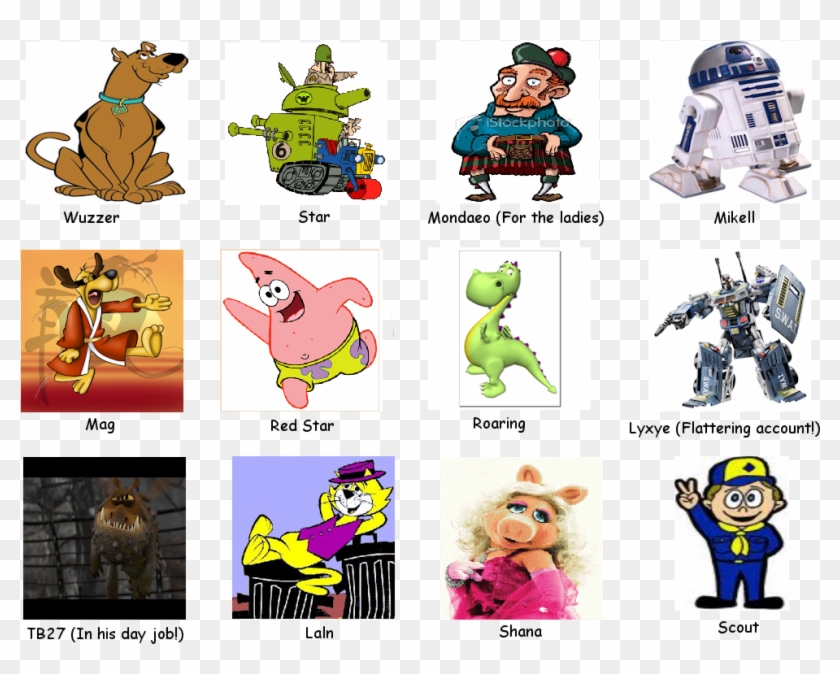 Meet The Riff-raff - Patrick Star Clipart