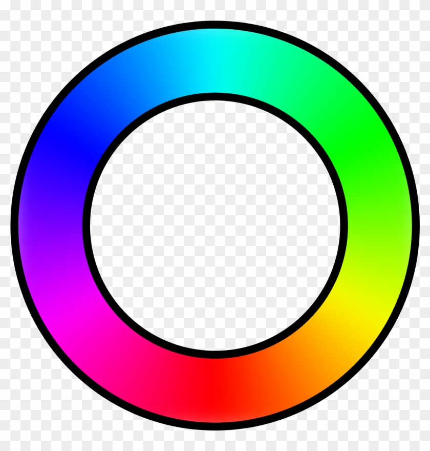 Visible Spectrum Wrapped To Join Blue And Green In - Nonspectral Color Clipart